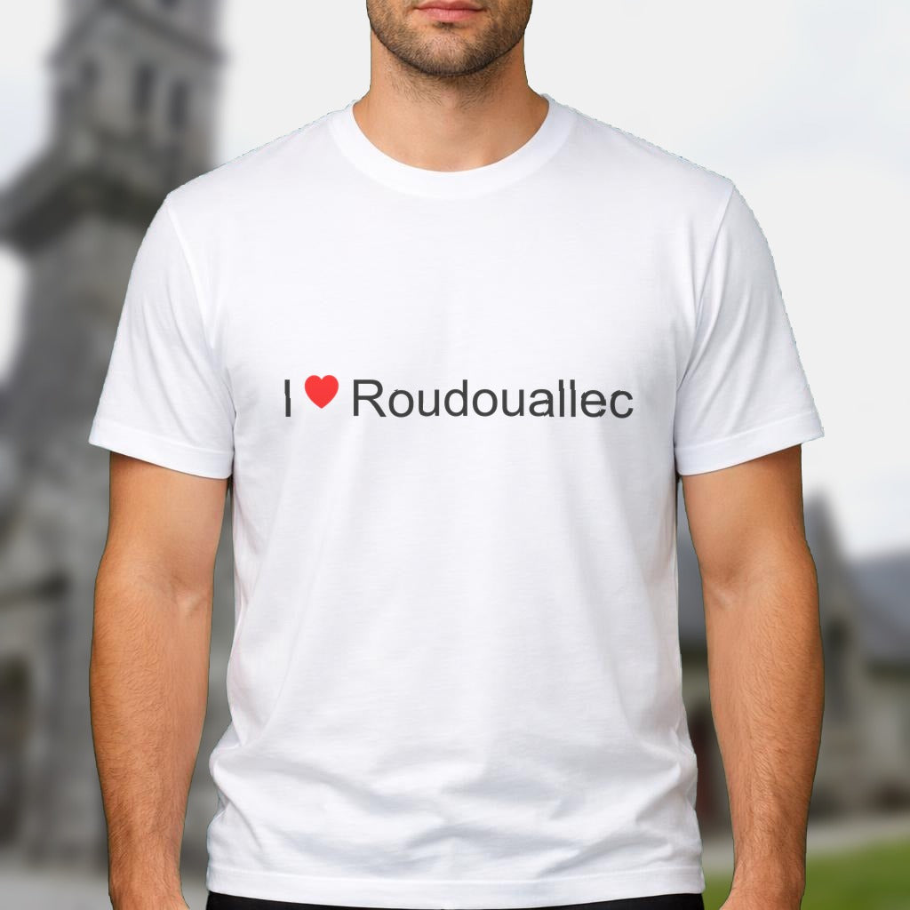 T-shirt I love roudouallec