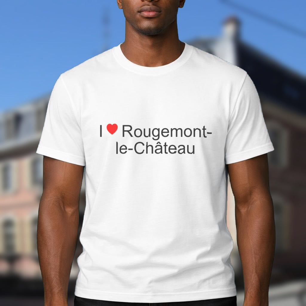 T-shirt I love rougemont-le-château