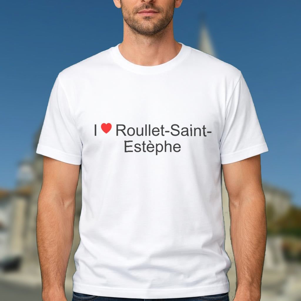 T-shirt I love roullet-saint-estèphe
