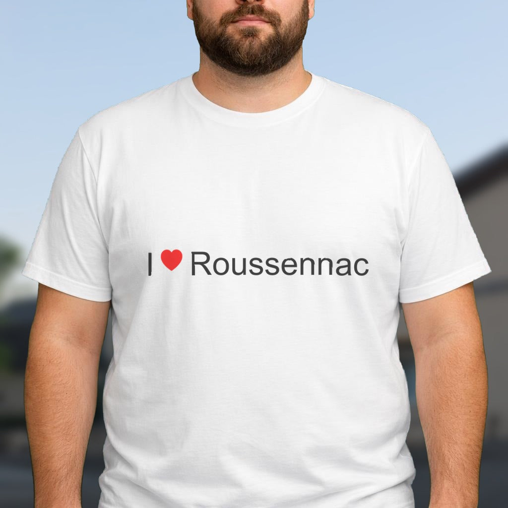 T-shirt I love roussennac