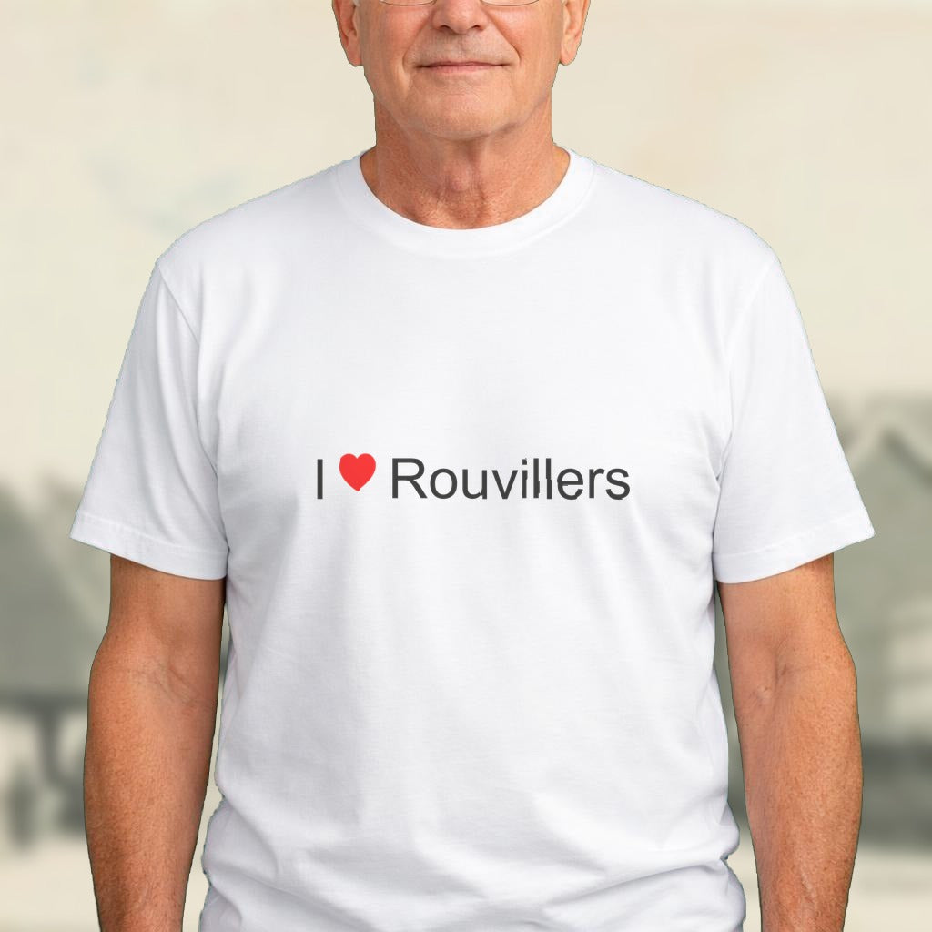 T-shirt I love rouvillers