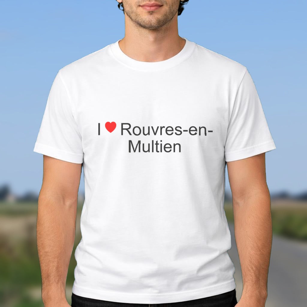 T-shirt I love rouvres-en-multien
