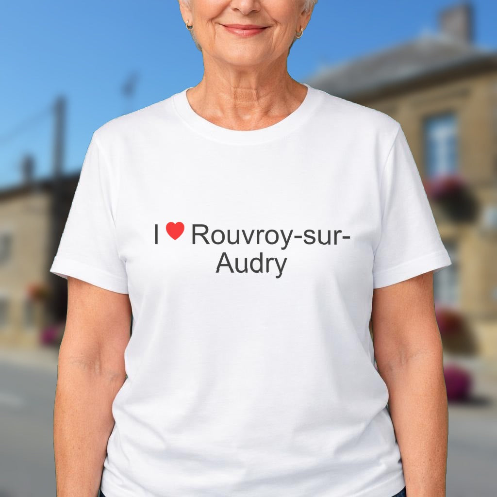T-shirt I love rouvroy-sur-audry