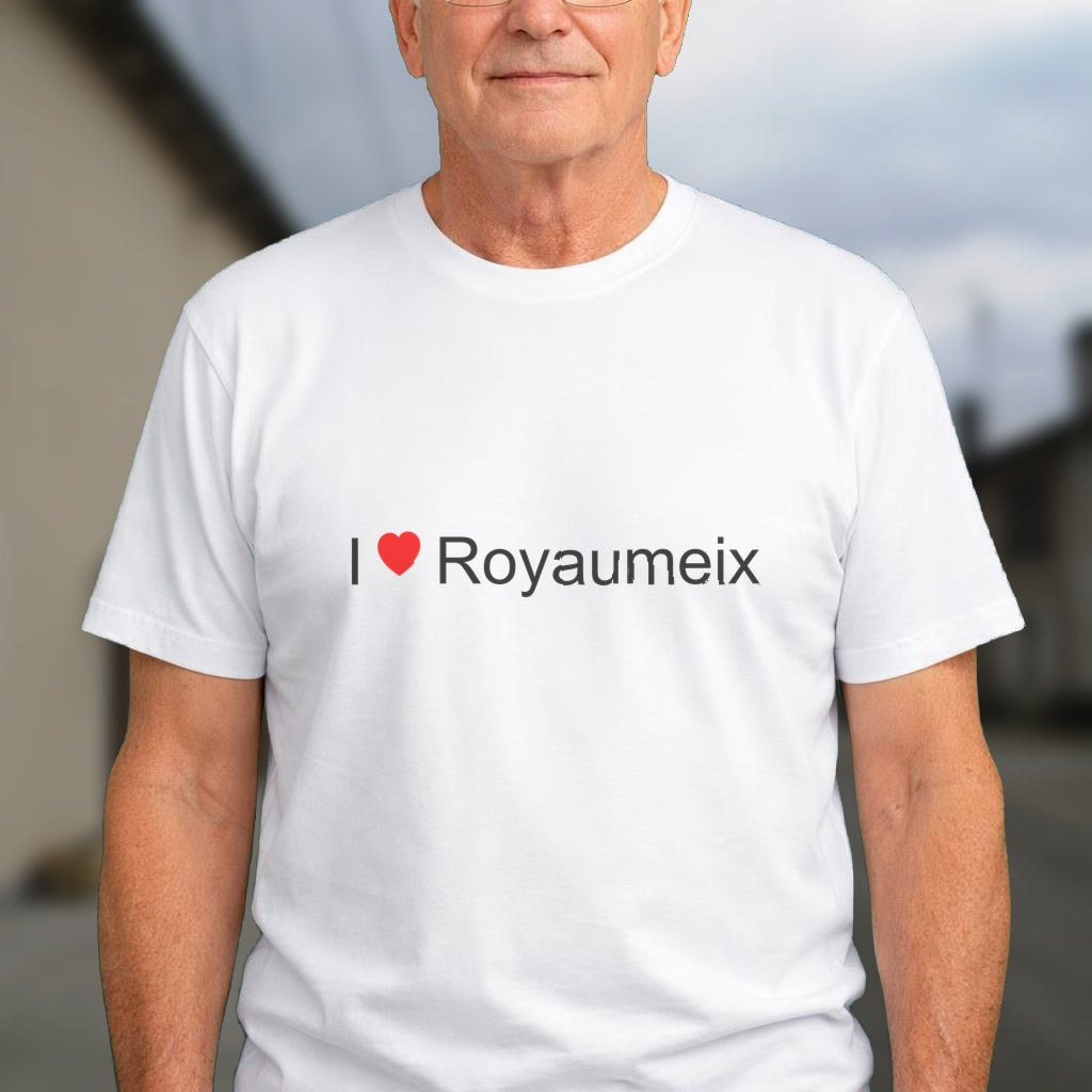 T-shirt I love royaumeix