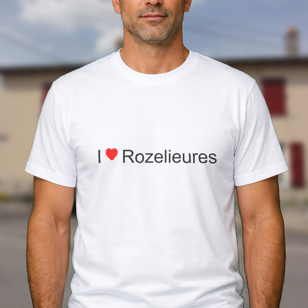 T-shirt I love rozelieures