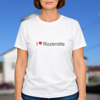 T-shirt I love rozerotte