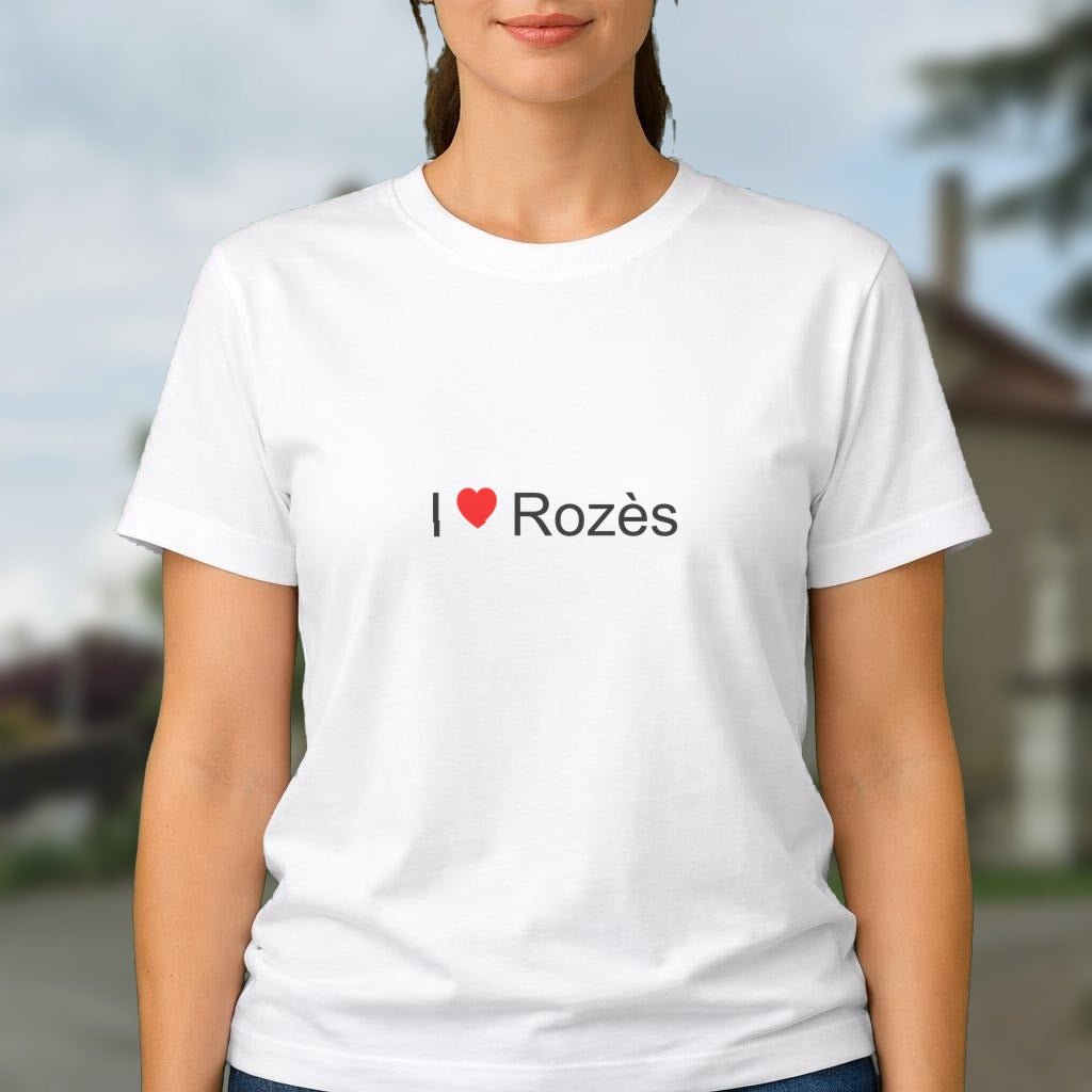 T-shirt I love rozès