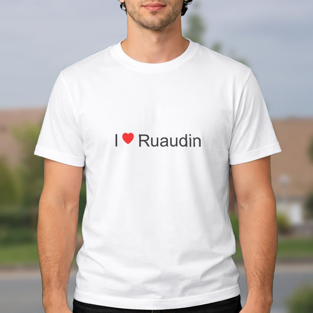 T-shirt I love ruaudin