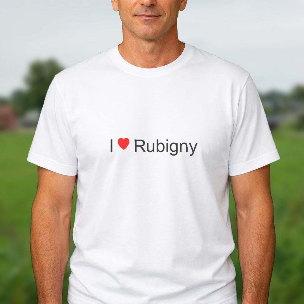 T-shirt I love rubigny