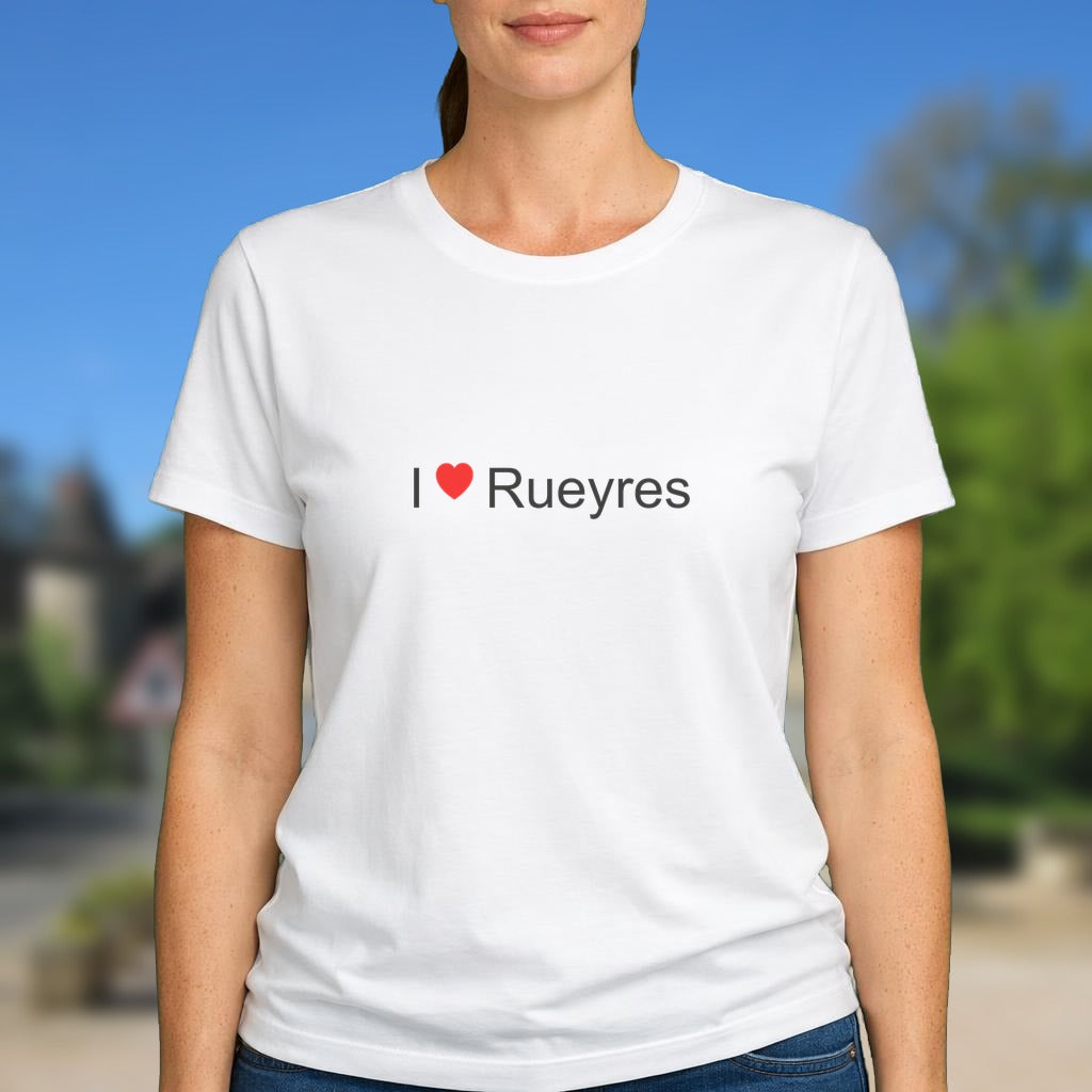 T-shirt I love rueyres