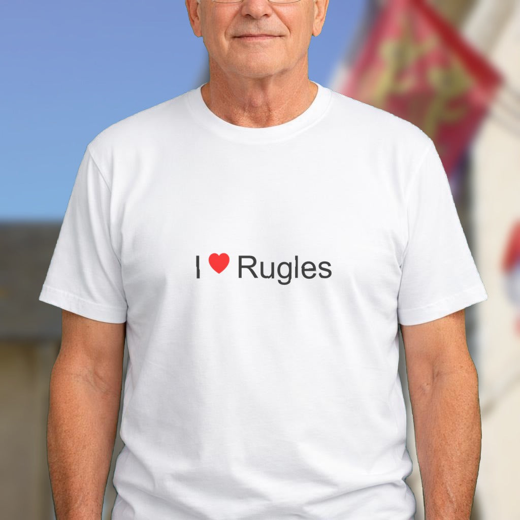 T-shirt I love rugles