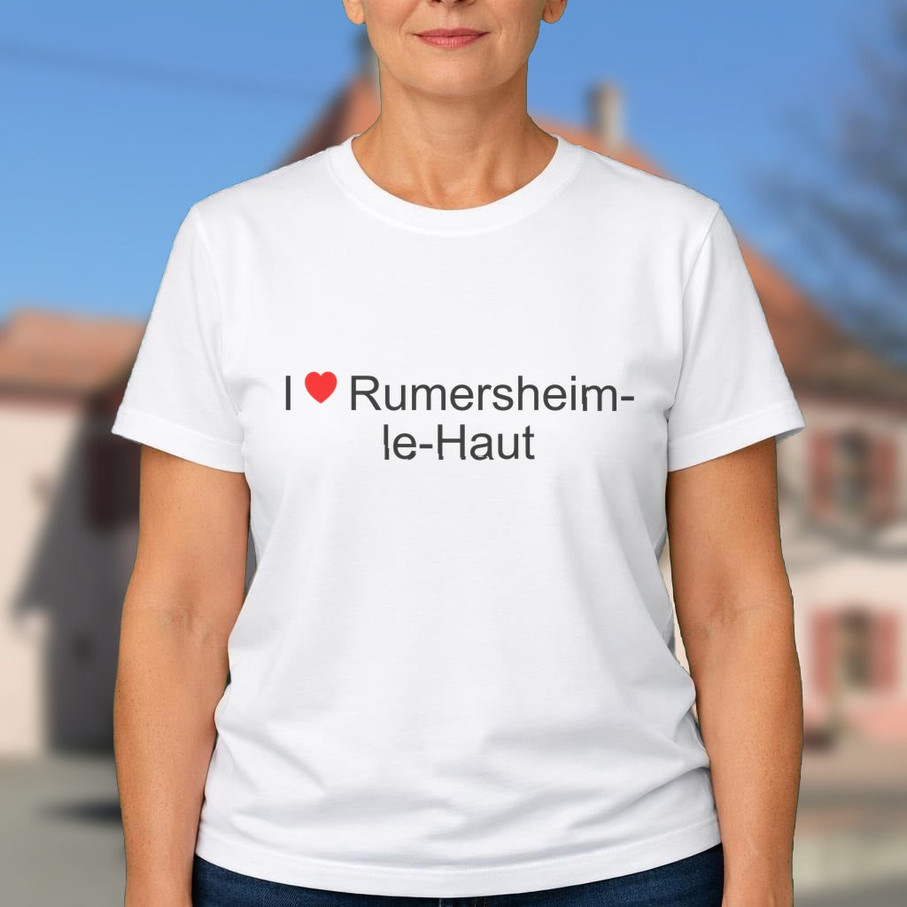 T-shirt I love rumersheim-le-haut