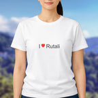 T-shirt I love rutali