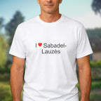 T-shirt I love sabadel-lauzès