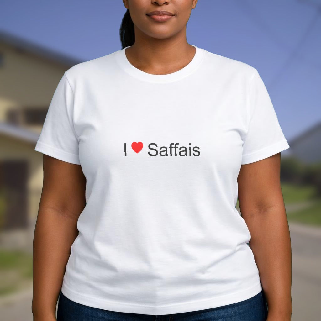T-shirt I love saffais