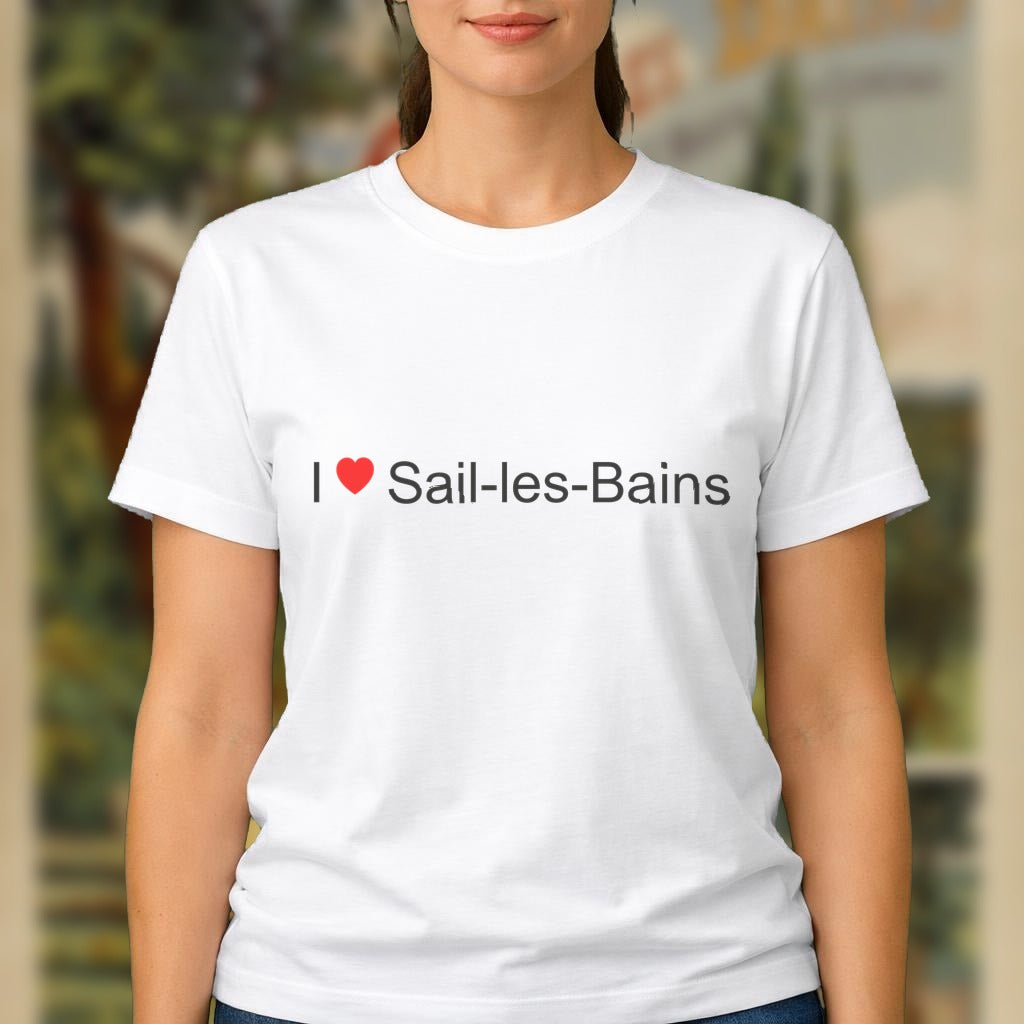 T-shirt I love sail-les-bains