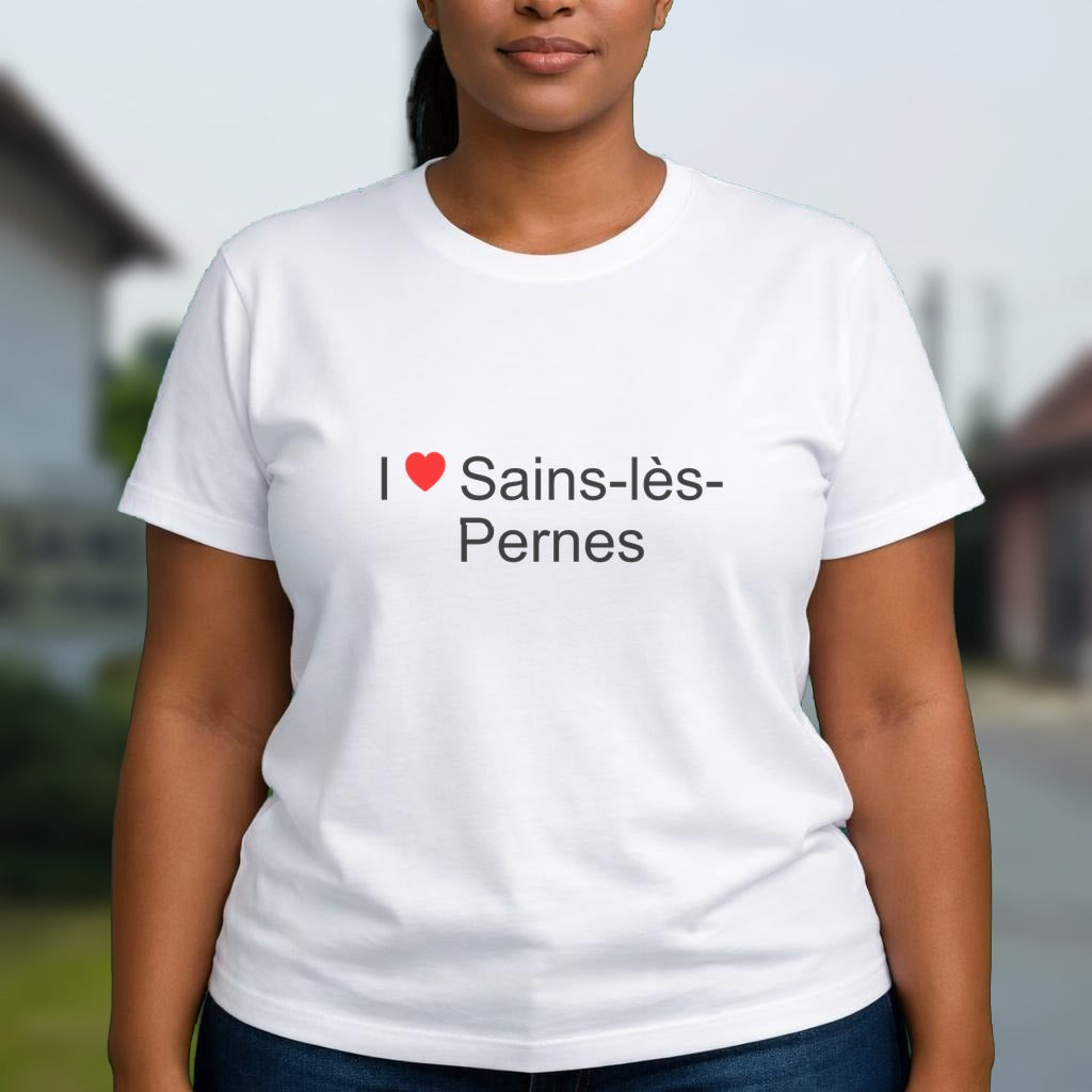 T-shirt I love sains-lès-pernes