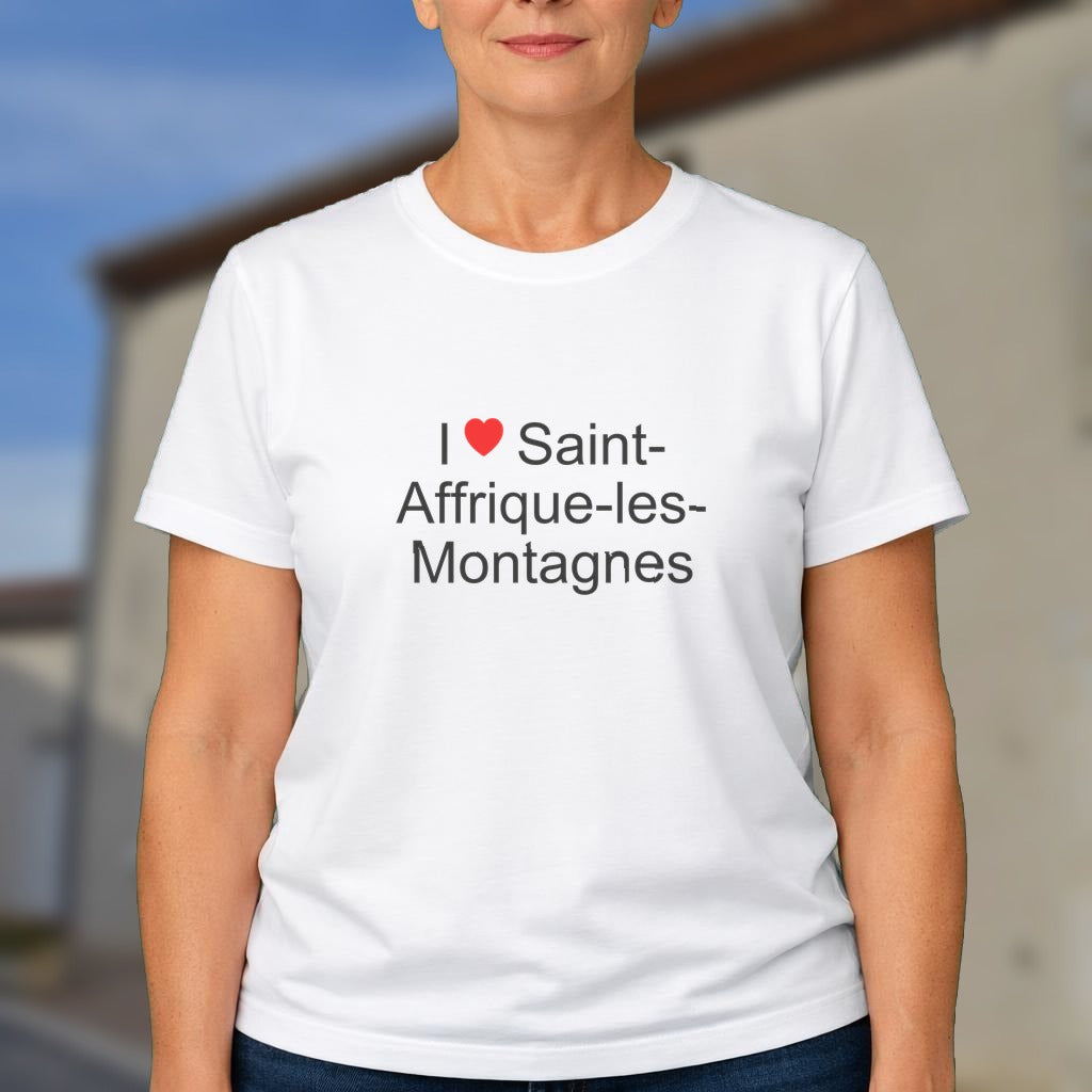T-shirt I love saint-affrique-les-montagnes