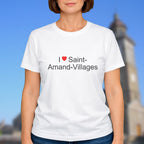 T-shirt I love saint-amand-villages