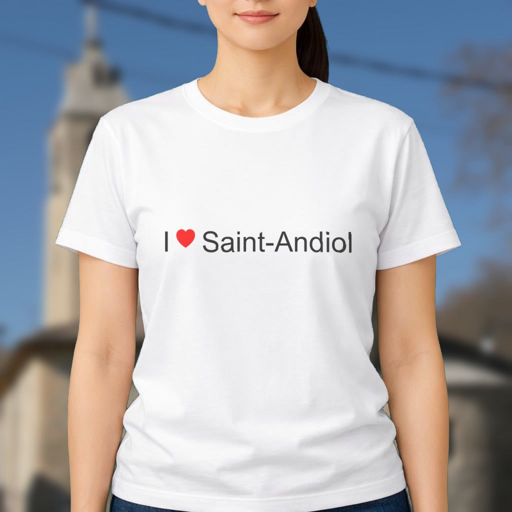 T-shirt I love saint-andiol