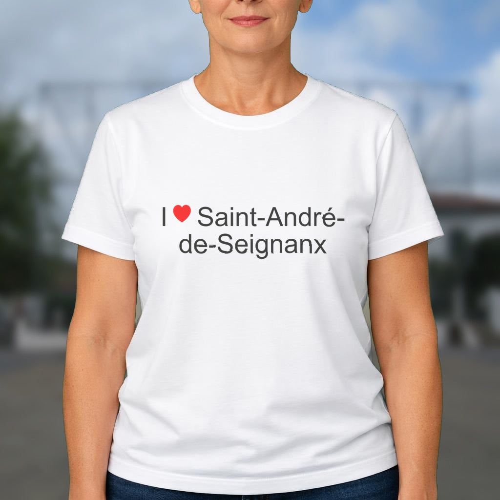 T-shirt I love saint-andré-de-seignanx