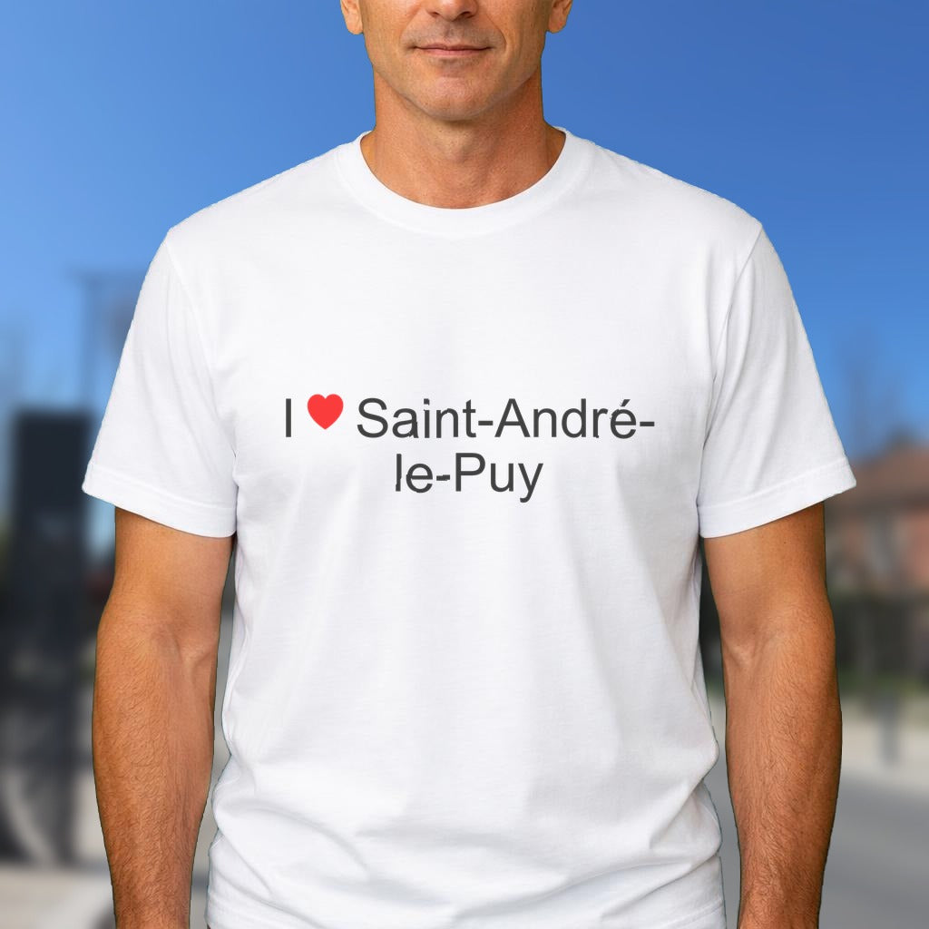 T-shirt I love saint-andré-le-puy