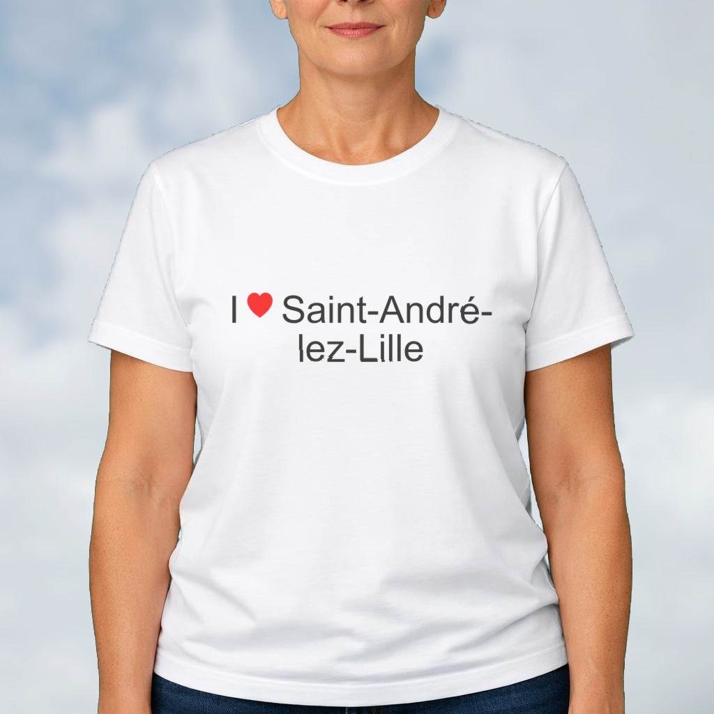 T-shirt I love saint-andré-lez-lille