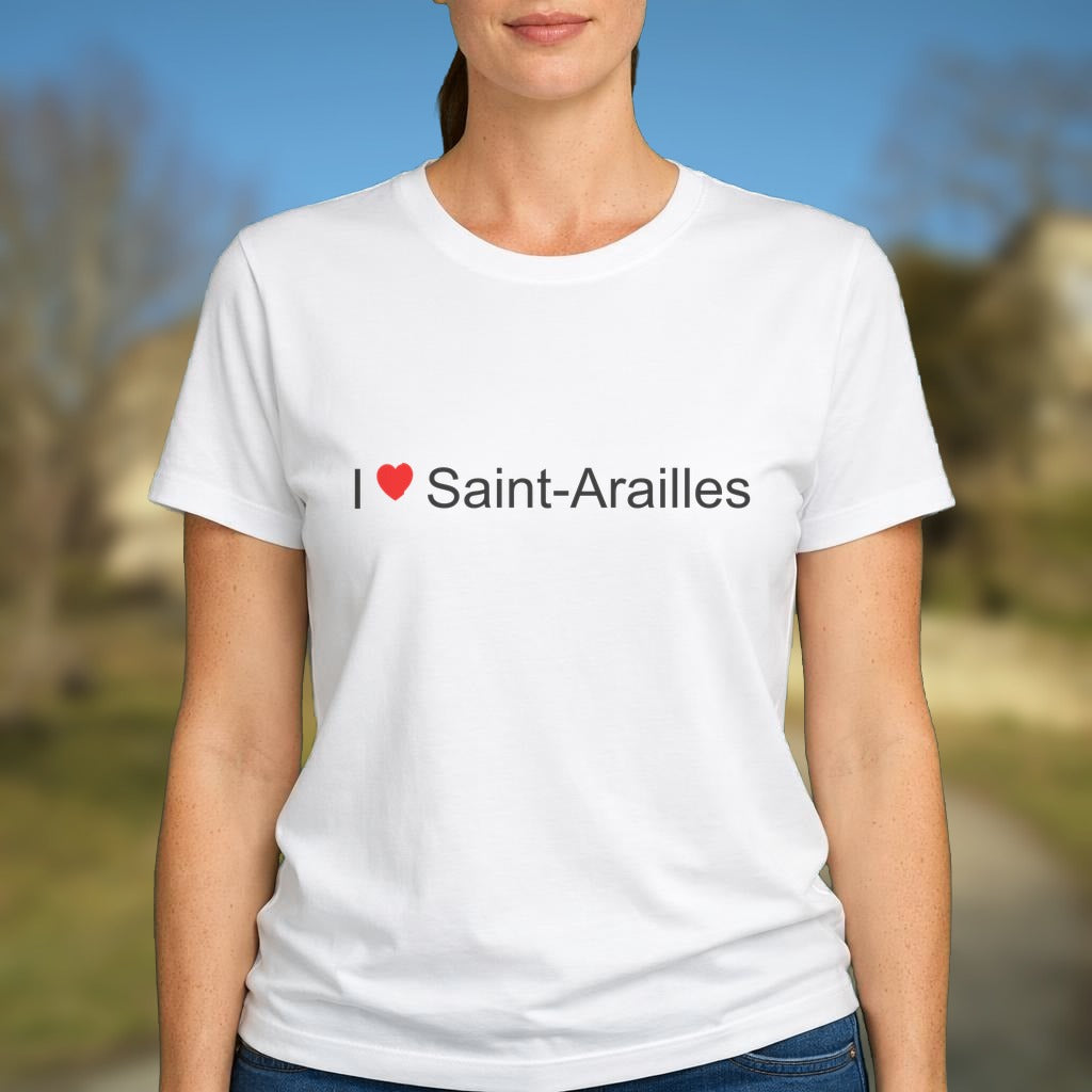 T-shirt I love saint-arailles