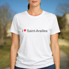 T-shirt I love saint-arailles