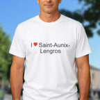T-shirt I love saint-aunix-lengros