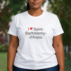 T-shirt I love saint-barthélemy-d'anjou