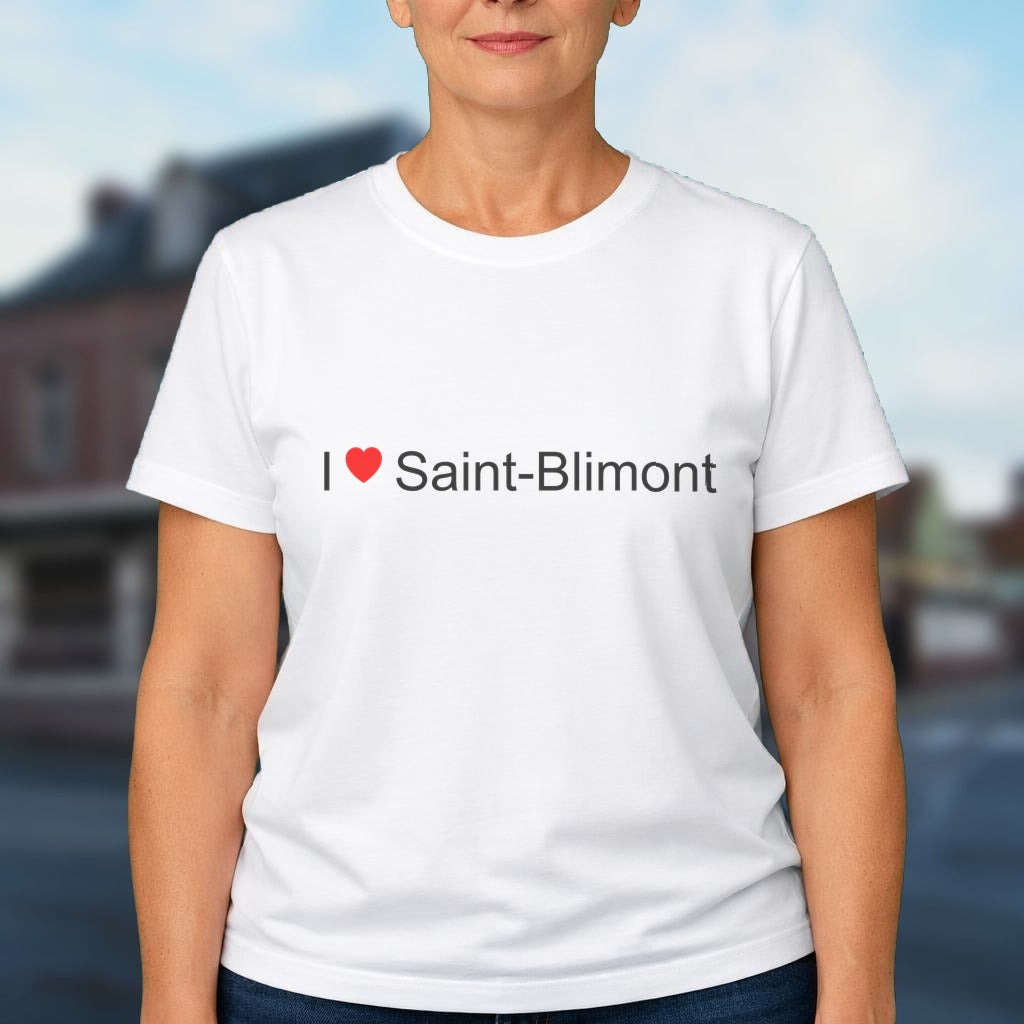 T-shirt I love saint-blimont