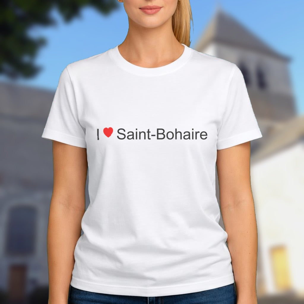 T-shirt I love saint-bohaire
