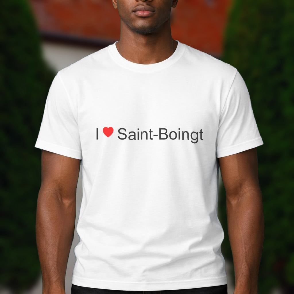 T-shirt I love saint-boingt