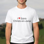 T-shirt I love saint-christo-en-jarez