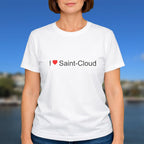 T-shirt I love saint-cloud