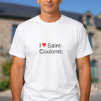 T-shirt I love saint-coulomb