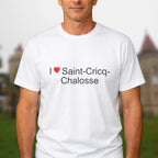 T-shirt I love saint-cricq-chalosse