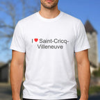 T-shirt I love saint-cricq-villeneuve