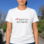 T-shirt I love saint-cyr-les-vignes