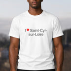 T-shirt I love saint-cyr-sur-loire