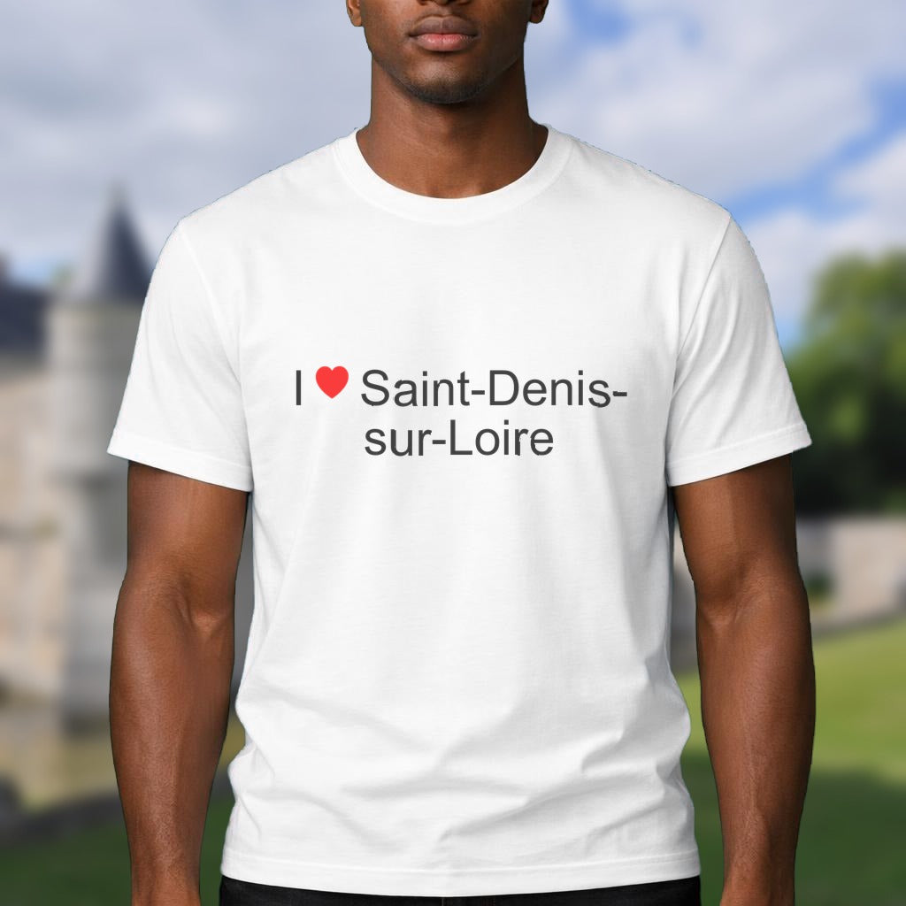 T-shirt I love saint-denis-sur-loire