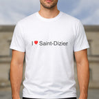 T-shirt I love saint-dizier
