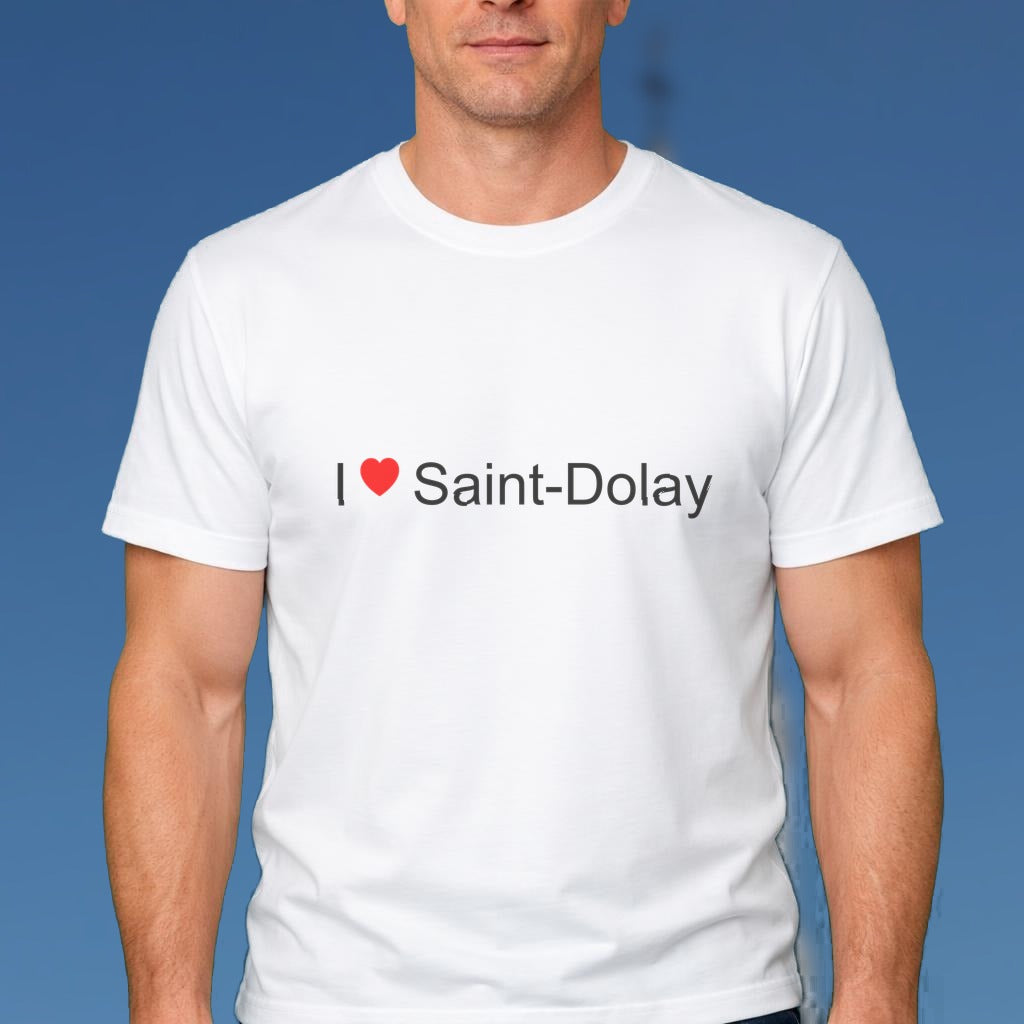 T-shirt I love saint-dolay