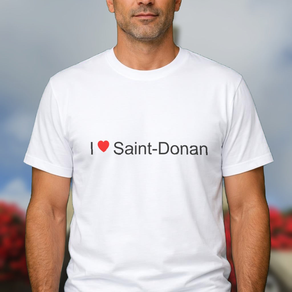 T-shirt I love saint-donan