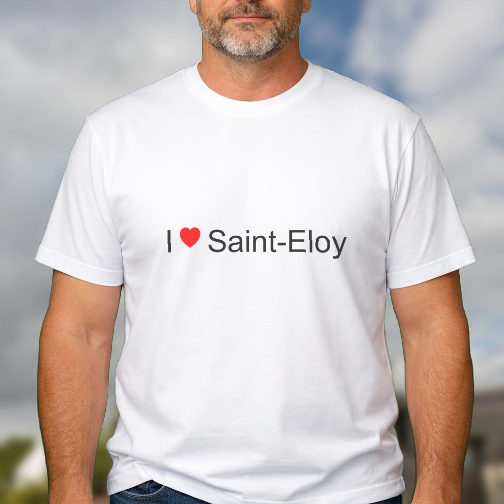 T-shirt I love saint-eloy