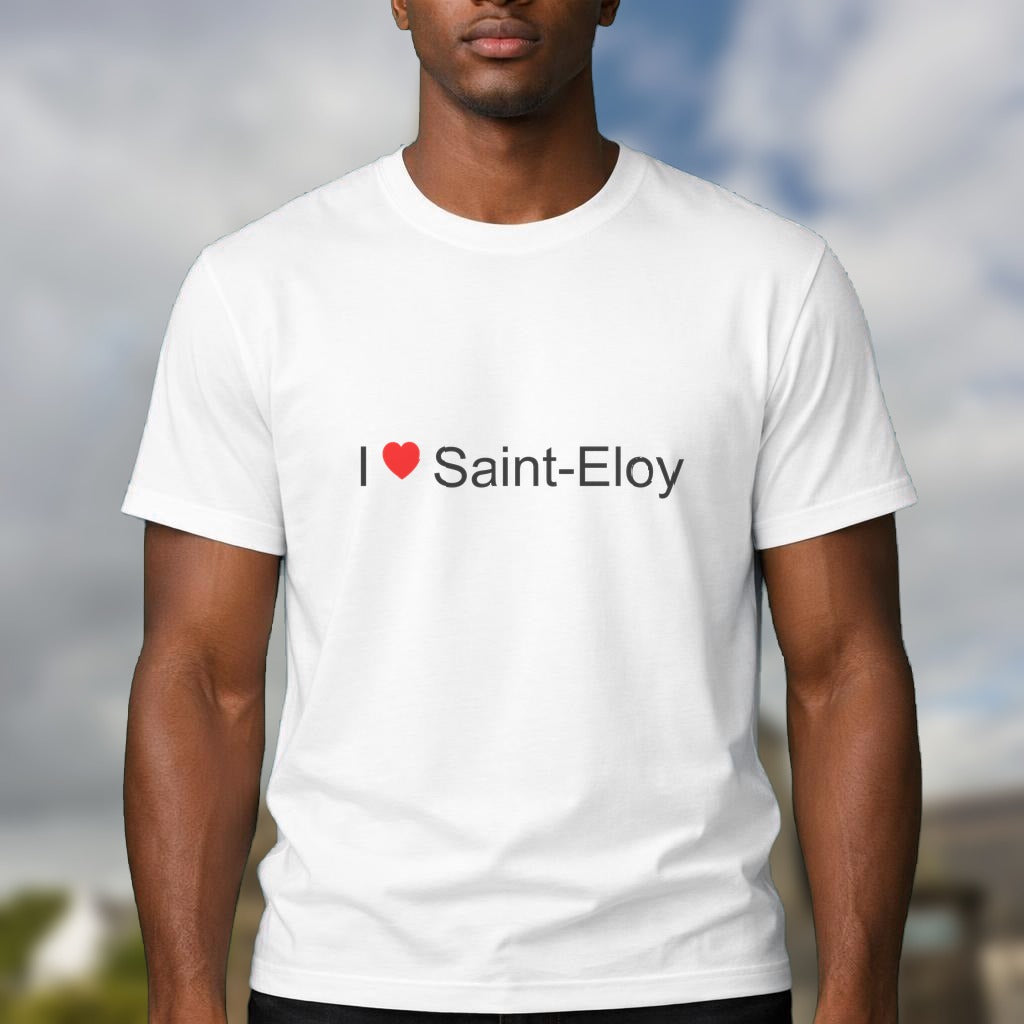 T-shirt I love saint-eloy