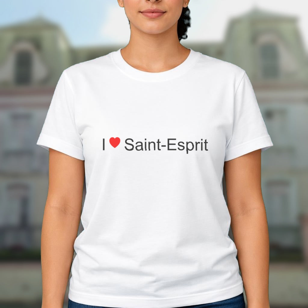T-shirt I love saint-esprit