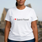T-shirt I love saint-floxel