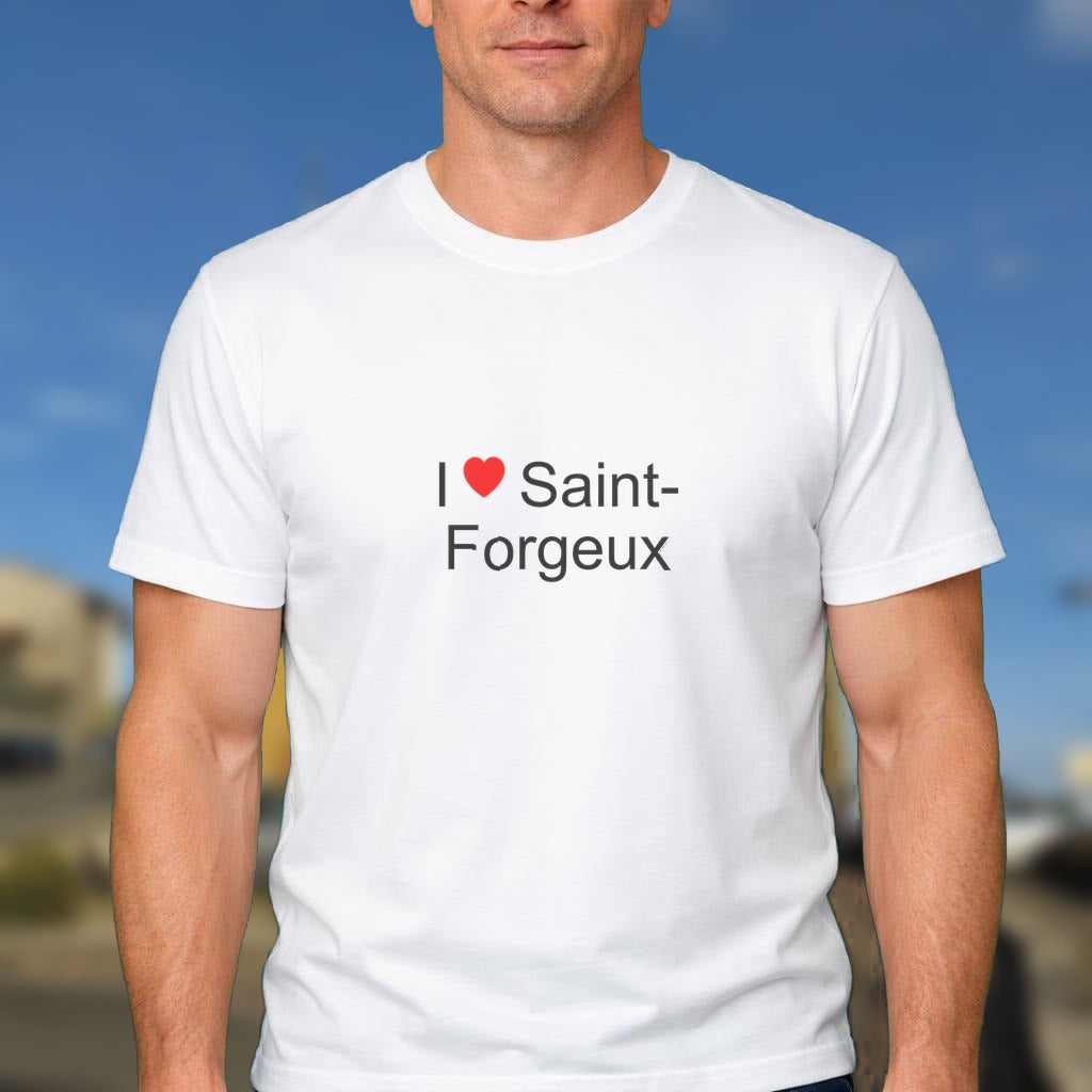 T-shirt I love saint-forgeux